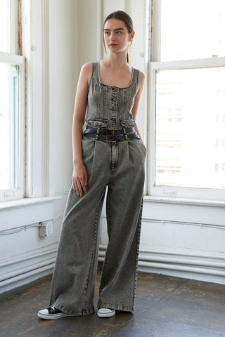 STUNNING GLORY DENIM VEST - By Baano