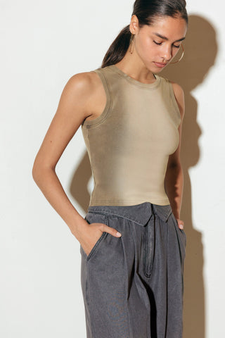NO ONE PRETTIER KNIT TANK TOP - By Baano