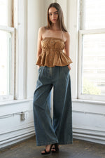 DARLING IMAGE WOVEN TOP - By Baano