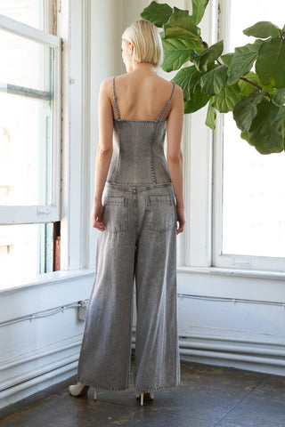 SLEEK ESSENCE DENIM TOP - By Baano