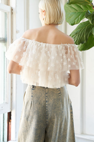 LOVE GALORE EMBELLISHED TOP - By Baano