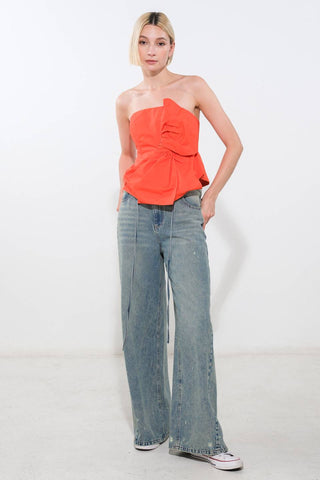 SUNSHINE SELECTION WOVEN TOP - By Baano