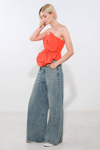 SUNSHINE SELECTION WOVEN TOP - By Baano