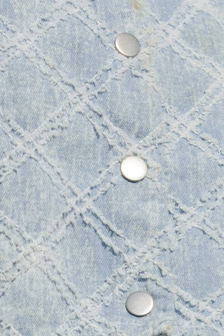UNFOLDING CHAPTER DENIM TOP - By Baano