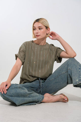 LET IT ALL GO KNIT TOP - By Baano