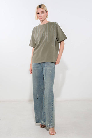 LET IT ALL GO KNIT TOP - By Baano