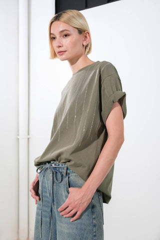 LET IT ALL GO KNIT TOP - By Baano