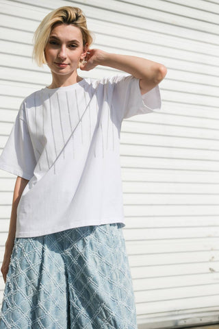 LET IT ALL GO KNIT TOP - By Baano