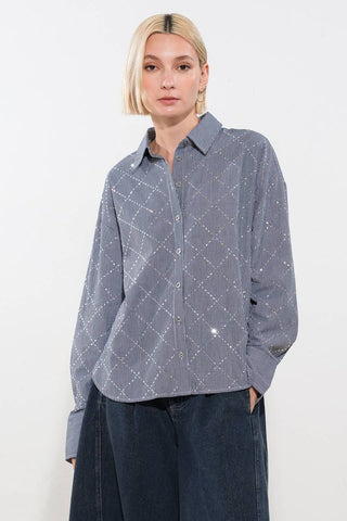 GRACEFUL APPEARANCE WOVEN TOP - By Baano