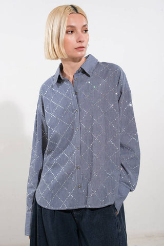 GRACEFUL APPEARANCE WOVEN TOP - By Baano