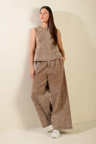 SAFE TO SAY TWILL TOP - By Baano