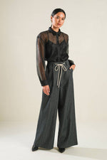 LOVE OVER FEAR ORGANZA TOP - By Baano