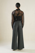 LOVE OVER FEAR ORGANZA TOP - By Baano