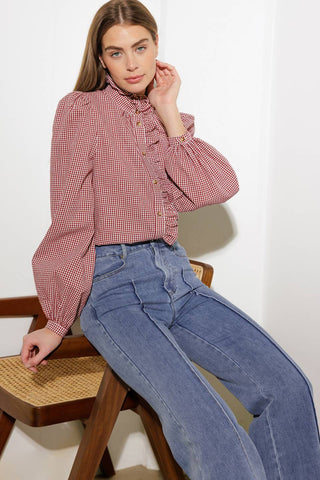 HAVE SOME GRACE WOVEN TOP - By Baano