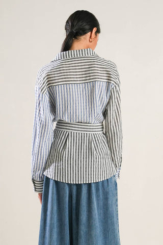 RAYS OF HOPE WOVEN TOP - By Baano