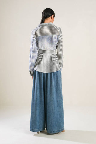 RAYS OF HOPE WOVEN TOP - By Baano