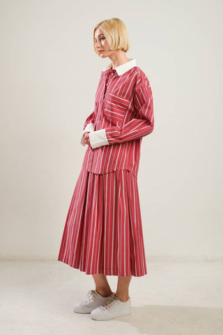 BEHIND THE GRIN WOVEN TOP - By Baano
