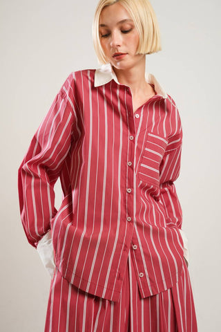BEHIND THE GRIN WOVEN TOP - By Baano