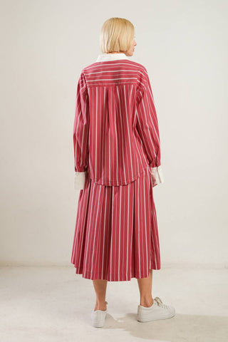 BEHIND THE GRIN WOVEN TOP - By Baano