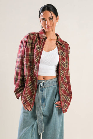 TIMELESS CHARM WOVEN TOP - By Baano
