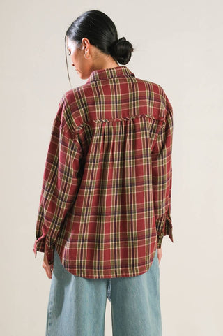 TIMELESS CHARM WOVEN TOP - By Baano