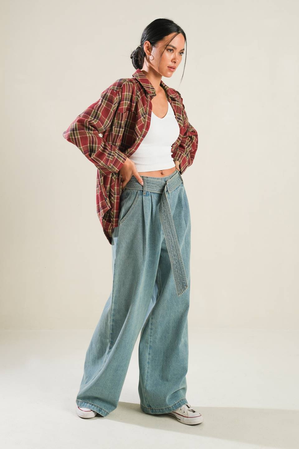 TIMELESS CHARM WOVEN TOP - By Baano