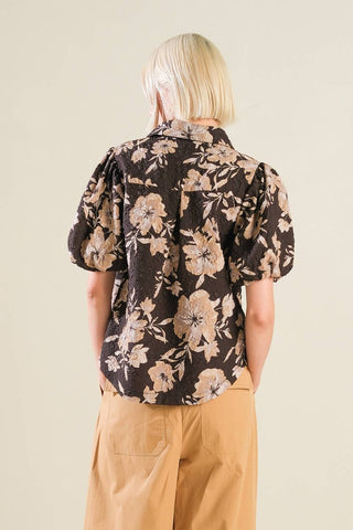 POSH PRESENCE WOVEN TOP - By Baano