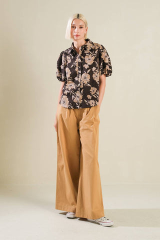 POSH PRESENCE WOVEN TOP - By Baano