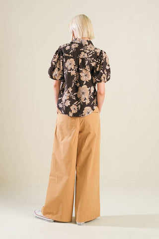 POSH PRESENCE WOVEN TOP - By Baano