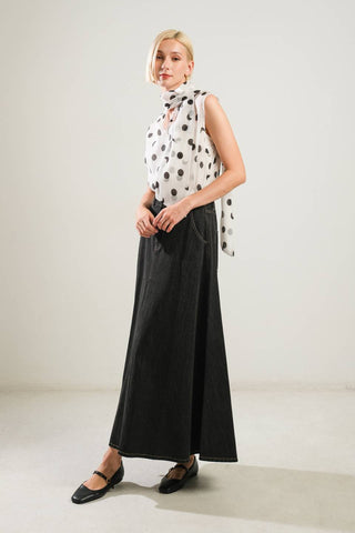 THIS ISN'T GOODBYE WOVEN TOP - By Baano