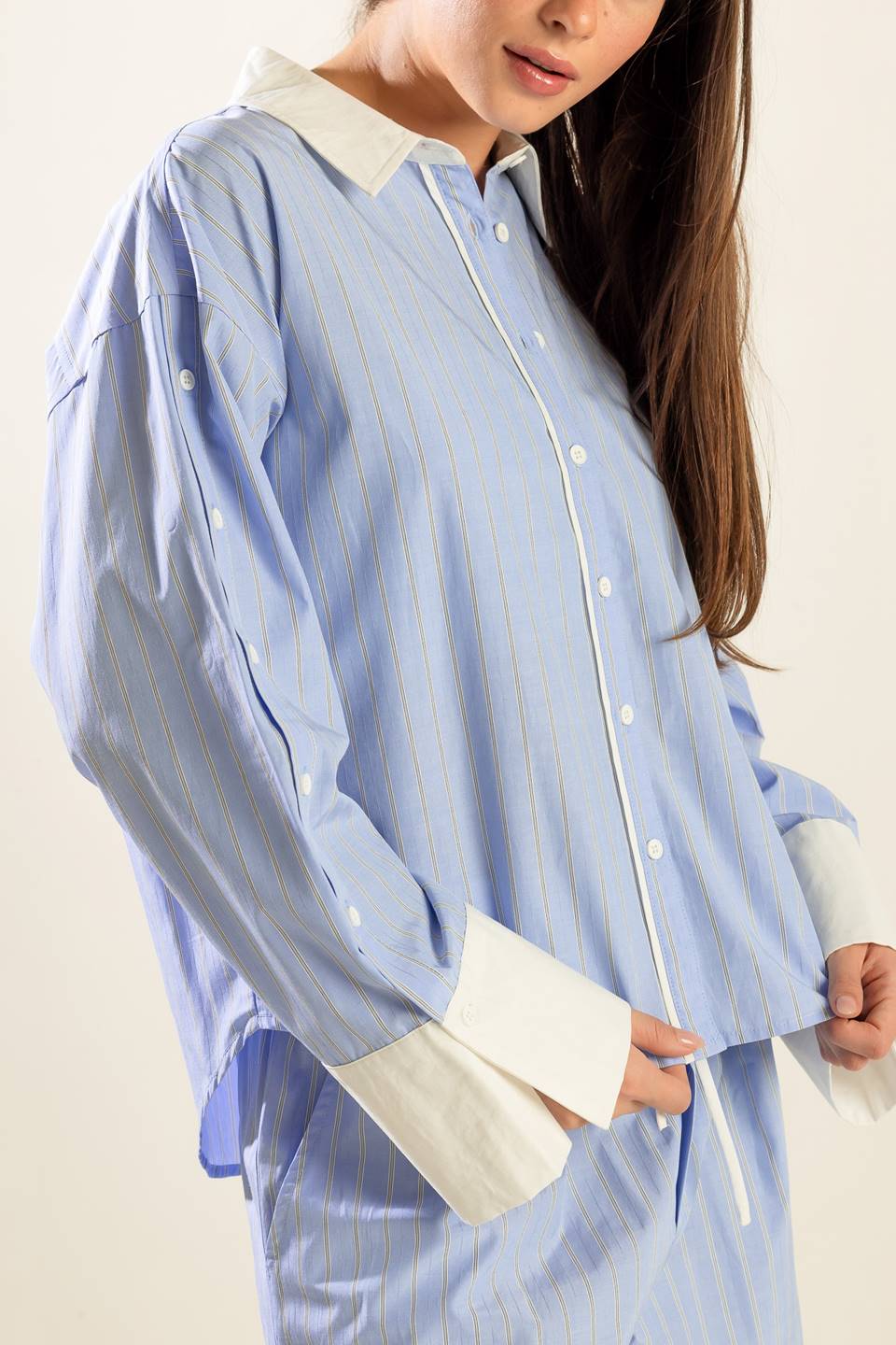 SO MANY MEMORIES WOVEN TOP - By Baano