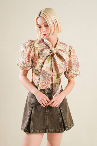 SLEEK SIMPLICITY WOVEN TOP - By Baano