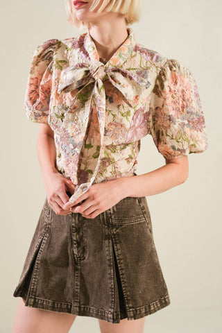 SLEEK SIMPLICITY WOVEN TOP - By Baano