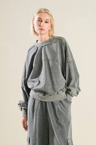 TOGETHER FOREVERMORE KNIT TOP - By Baano