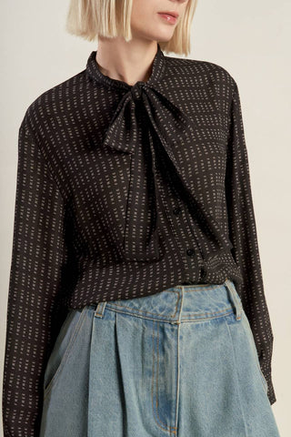 WHEREVER YOU MAY GO WOVEN TOP - By Baano