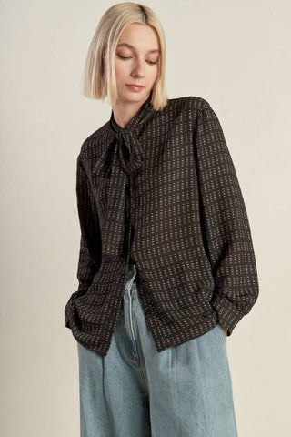 WHEREVER YOU MAY GO WOVEN TOP - By Baano