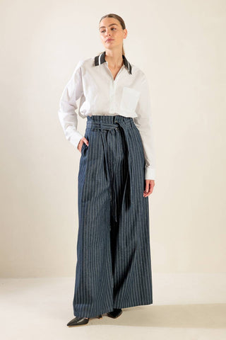 CAUSE A COMMOTION WOVEN TOP - By Baano