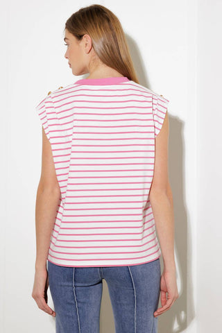 FEELING SPECIAL PINK KNIT TOP - By Baano