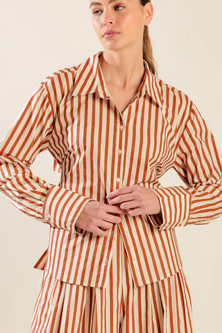 PIECES OF MY HEART WOVEN TOP - By Baano