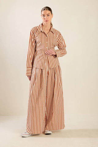PIECES OF MY HEART WOVEN TOP - By Baano