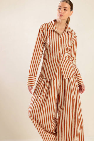 PIECES OF MY HEART WOVEN TOP - By Baano