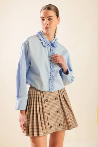THESE MOMENTS WOVEN TOP - By Baano