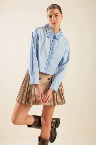 THESE MOMENTS WOVEN TOP - By Baano