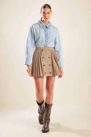 THESE MOMENTS WOVEN TOP - By Baano