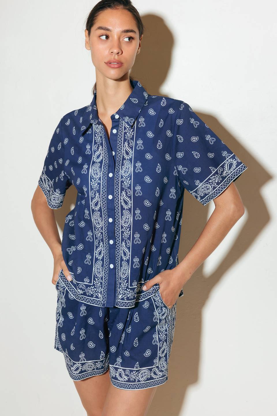 SUNKISSED MEADOW WOVEN SHIRT - By Baano