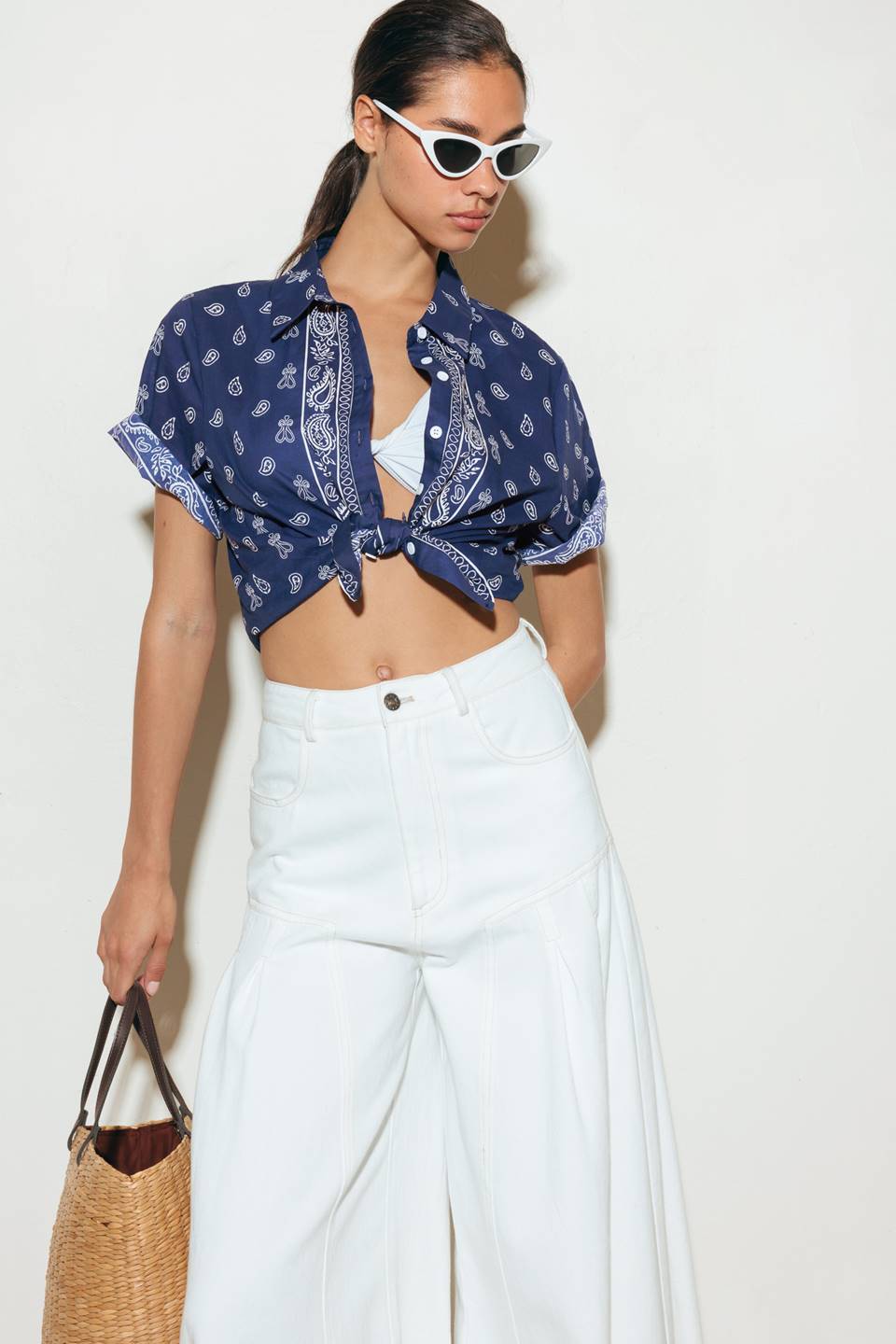 SUNKISSED MEADOW WOVEN SHIRT - By Baano