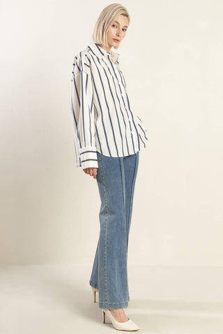 LOST IN PARADISE OVERSIZE WOVEN SHIRT - By Baano