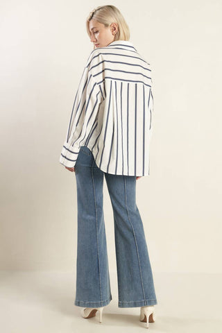 LOST IN PARADISE OVERSIZE WOVEN SHIRT - By Baano