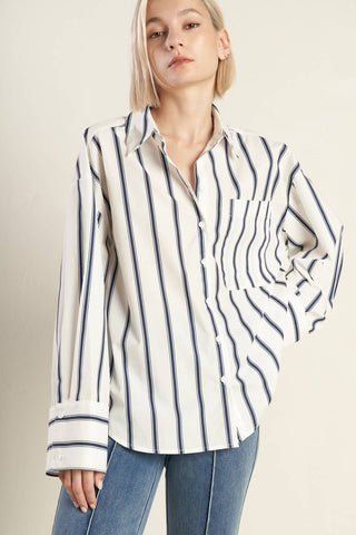 LOST IN PARADISE OVERSIZE WOVEN SHIRT - By Baano