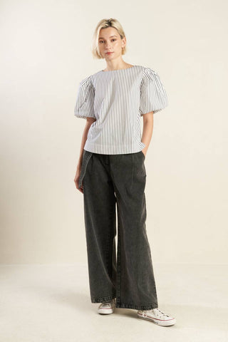 ALL THE FEELINGS WOVEN TOP - By Baano